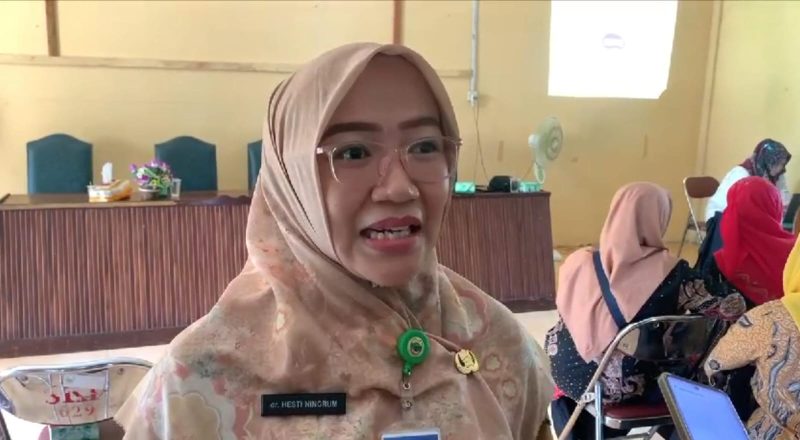 Ka UPT Puskesmas Dabo Lama, dr. Hesti Ningrum. 