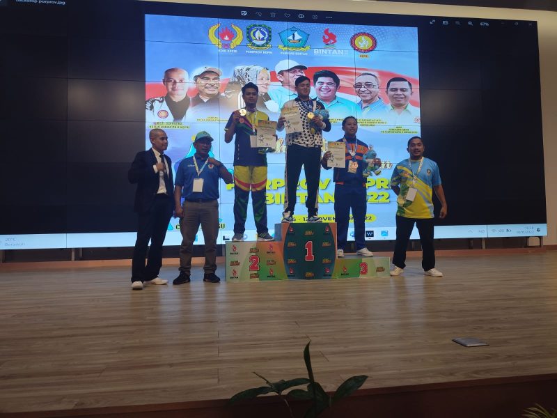 Potret Atlet Porprov Kepri V 2022 lalu.  