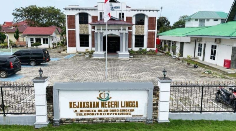 Kantor Kejari Lingga. (Foto: Ist)