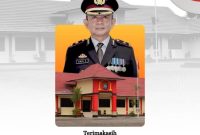 Gambar ucapan Selamat dan Sukses kepada mantan Waka Polres Lingga dari Komunitas Lingga Media Grup (LMG). (Dok. LMG)