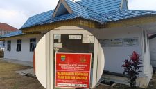 Potret bangunan Asrama Singkep di Tamansari, Kebon Bibit Barat, No. 27 Bandung Wetan, Bandung, disegel Pemkot Bandung karena belum membayar pajak PBB selama 5 tahun sejak 2020 oleh Pemkab Lingga. (Foto. Beritalingga/Asing)